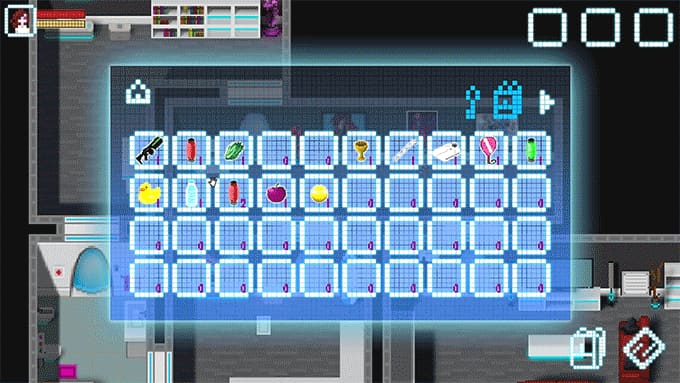 Interfaz de inventario de Earthlings