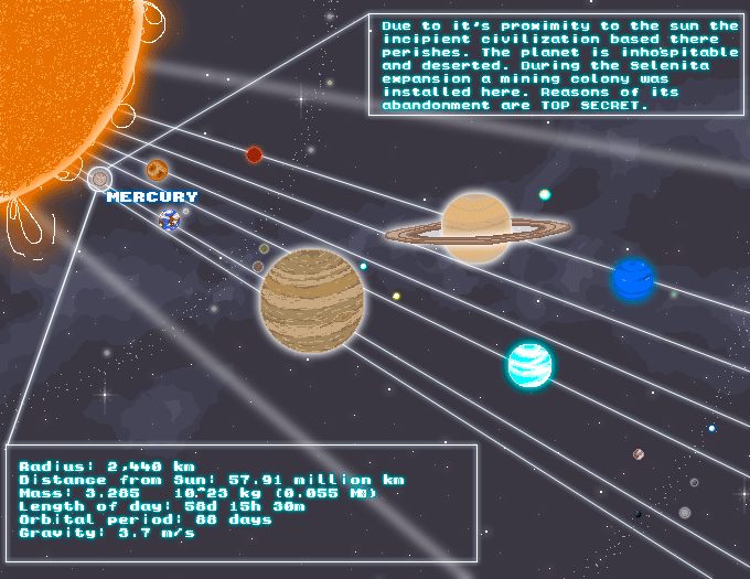 Mundos y planetas del sistema solar